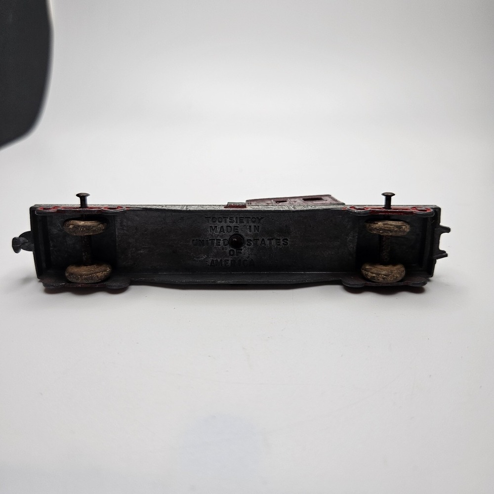 Vintage Tootsietoy Railroad Crane Car Diecast Metal Train‎ Car USA 1938 - Picture 8 of 10